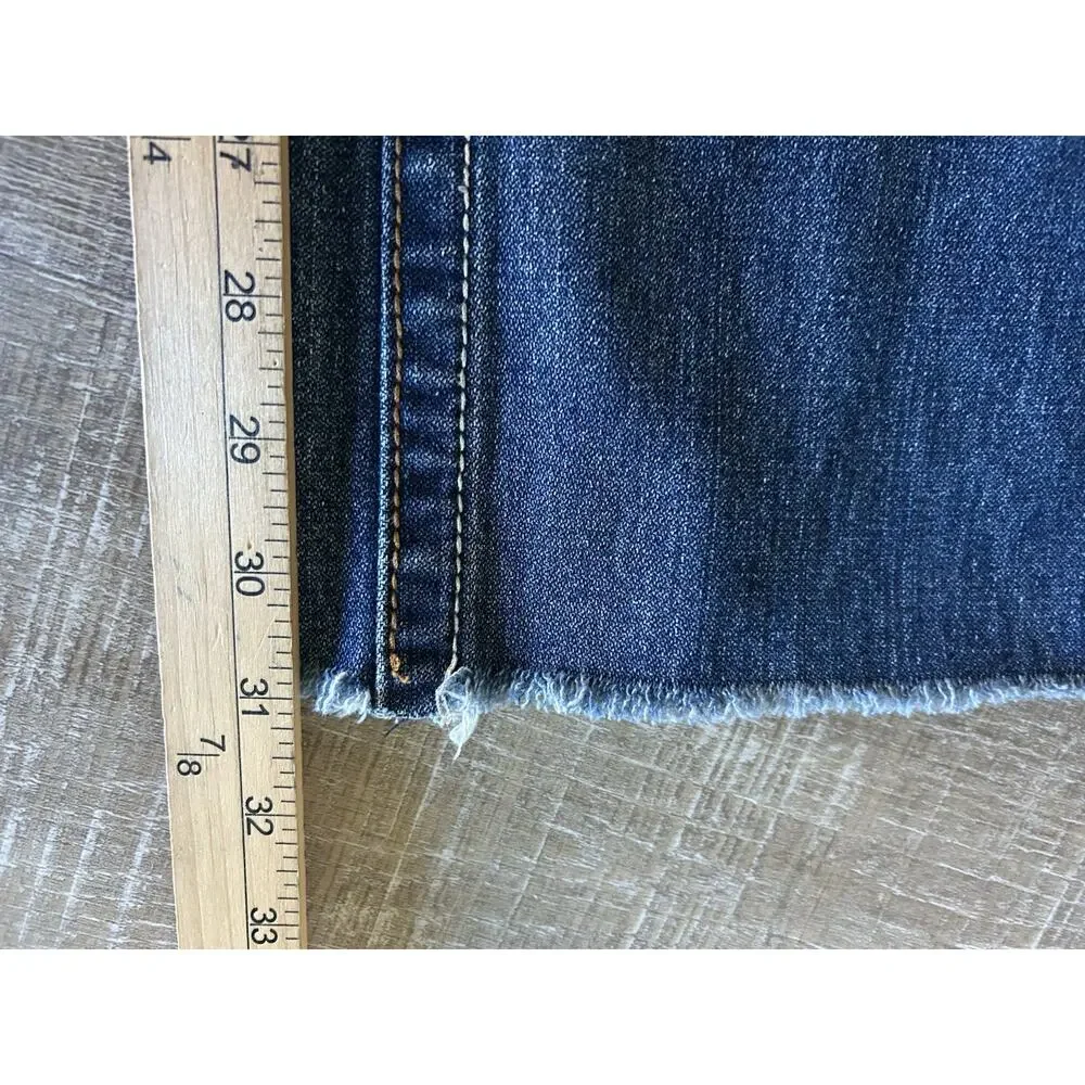 True Religion Ricky No World Tour Distressed Jeans USA Made Mens 33x34 Y2K